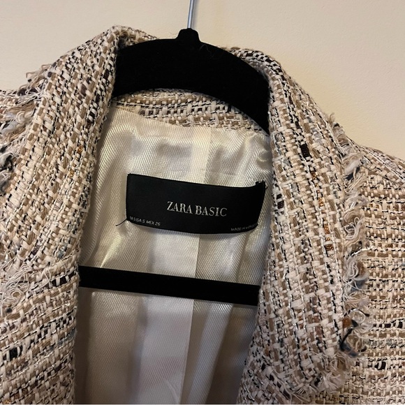 Tweed Preppy Blazer - Zara - Picture 3 of 4